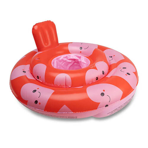 Swim Essentials Baby/Toddler Inflatable Ride On Swimseat Hearts Red 0-1y