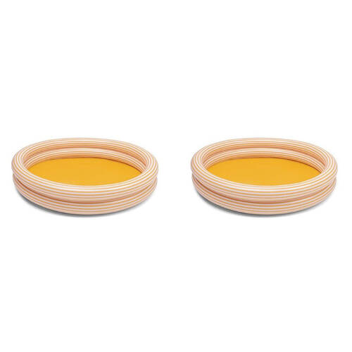 2PK Swim Essentials Children's Inflatable Swimming Pool 100cm Softlines Yellow 12m+