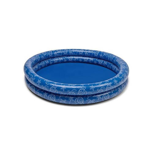 Swim Essentials Children's Inflatable Swimming Pool 100cm Seashore Blue 12m+