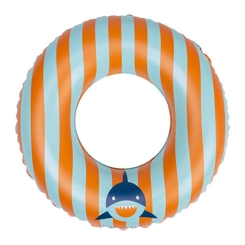 Swim Essentials Kids Inflatable Swimming Ring Pool Floater 55cm Tropic Shark 