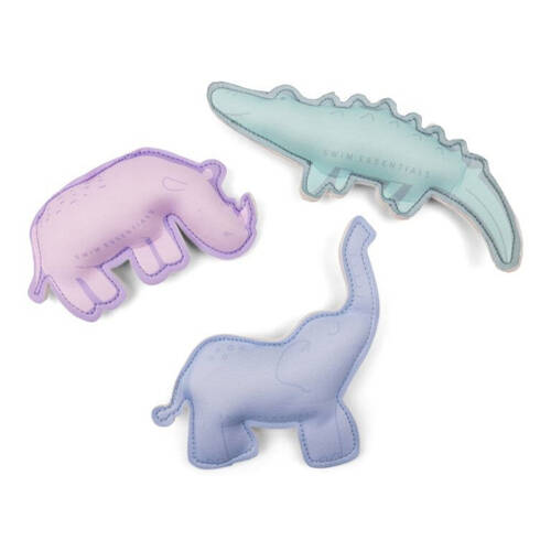 3pc Swim Essentials Diving Buddies Aquatic Pop-Up Water Toy Safari 3y+