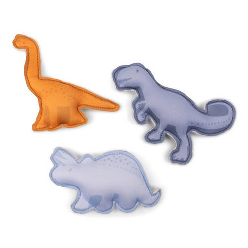 3pc Swim Essentials Diving Buddies Aquatic Pop-Up Water Toy Dinosaur 3y+
