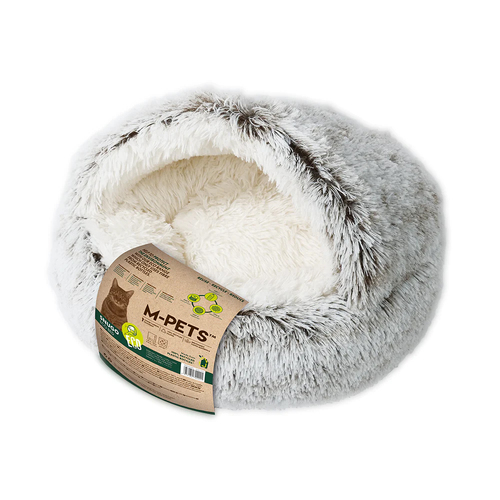 M-Pets Snugo ECO Pet/Cat Sleeping Bed 50x30cm Grey