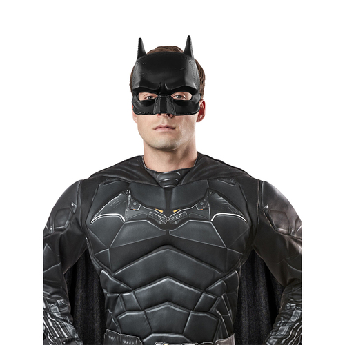 DC Comics The Batman 1/2 Mask Superhero Dress Up Adult Mens Costume