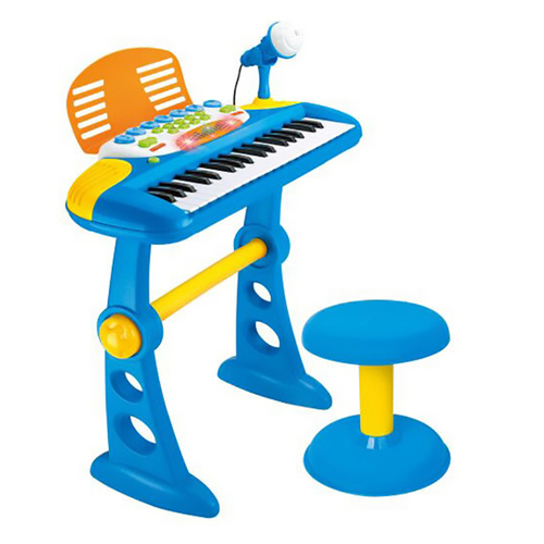 Lenoxx 37 Key Electronic Keyboard Blue