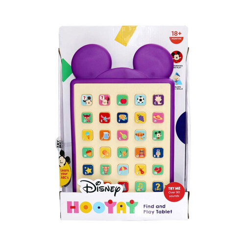 Disney Hooyay Tablet Kids/Childrens Toy - Teal 18M+