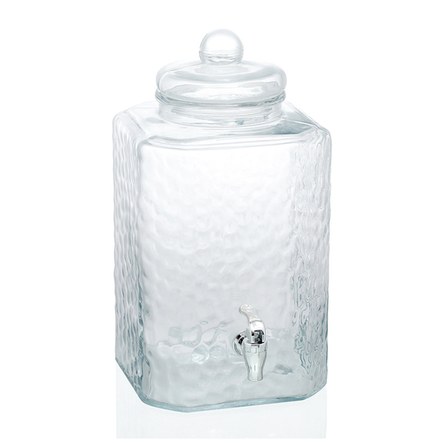 Lemon & Lime 10L Glass Drink Dispenser