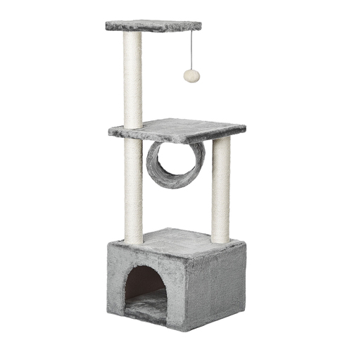 M-Pets 102cm Taga Pet/Cat Tree Tower Grey & Beige