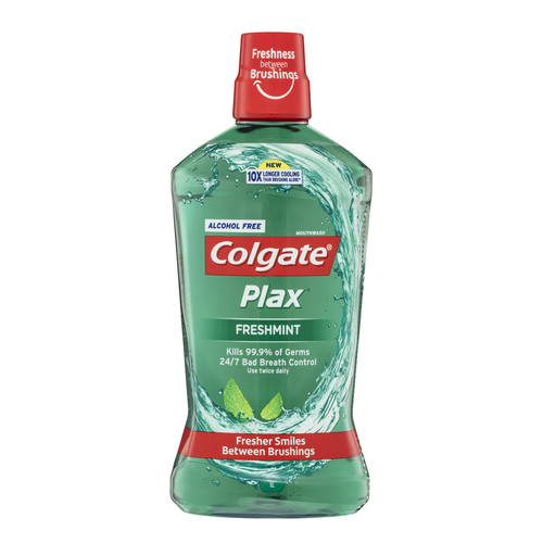 Colgate 1L Plax Freshmint Alcohol Free Mouth Wash
