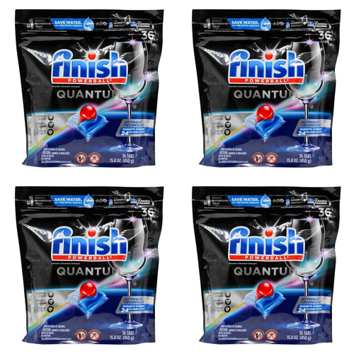 144pc Finish Quantum Automatic Dishwasher Detergent Tablets