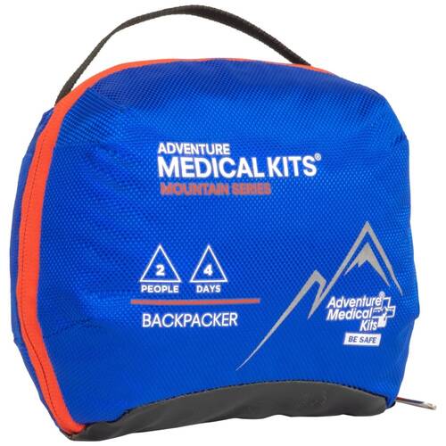 AMK Backpacker First Aid Kit Wilderness 1-2 Person 4 Day Water Resistant