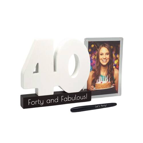 Gibson Gifts Celebration Signature Frame 40R Display w/ Marker