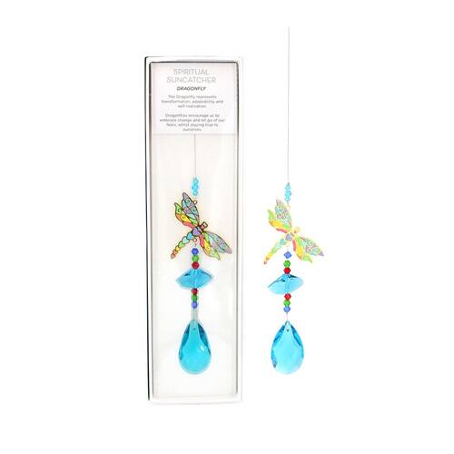 Gibson Gifts Spiritual Suncatcher Dragonfly Display Decor