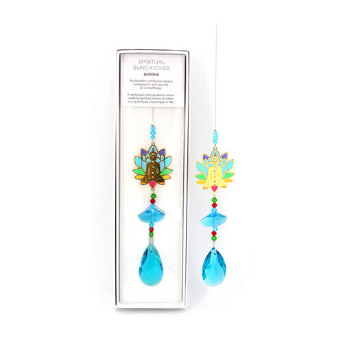 Gibson Gifts Spiritual Suncatcher Buddha Display Decor