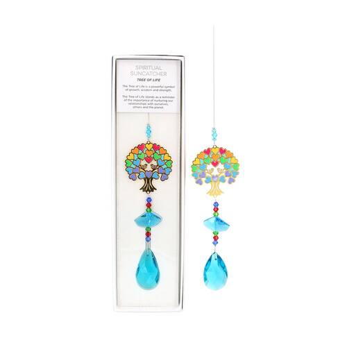 Gibson Gifts Spiritual Suncatcher Tree of Life Display Decor