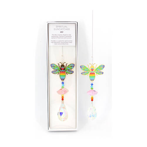 Gibson Gifts Spiritual Suncatcher Bee Display Decor