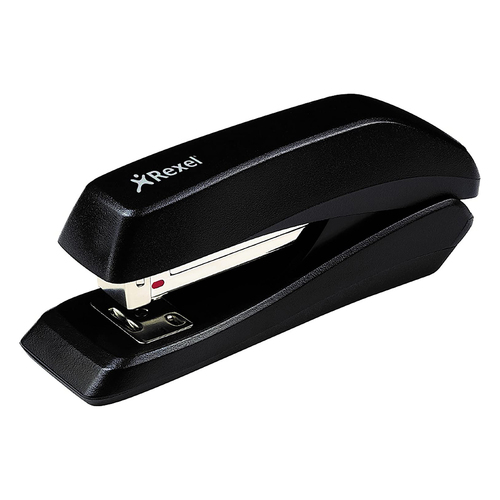 Rexel Ecodesk 12.8cm Compact Paper Stapler - Black