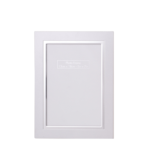 Gibson Gifts Silver Trim Photo/Picture Frame 5x7" Rectangle