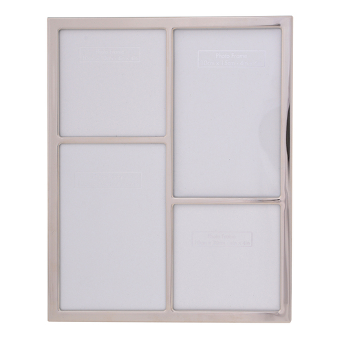Gibson Gifts Collage Photo/Picture Frame Silver 20x26cm