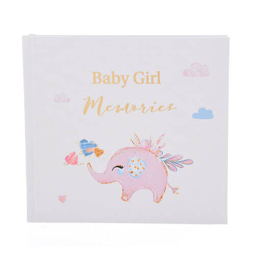 Gibson Gifts Baby Girl Picture Photo Album Memory Keepsake