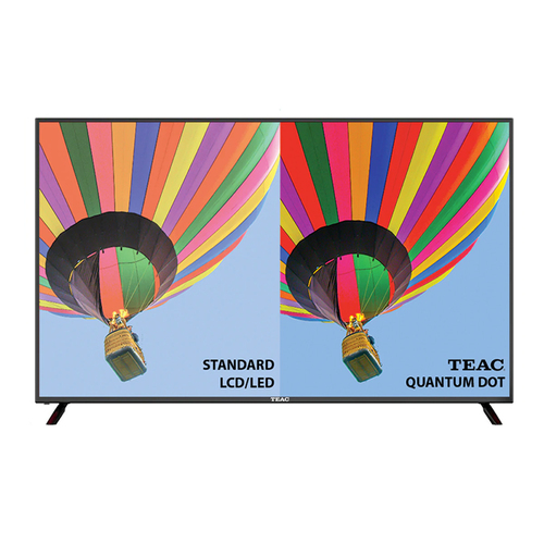 TEAC 65" 4K UHD QLED Quantum Dot Android Smart TV