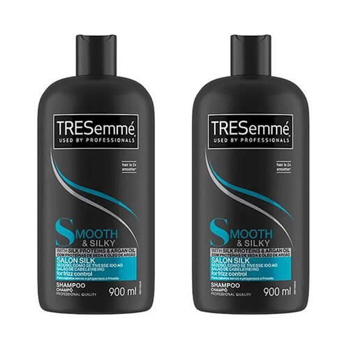 2PK Tresemme Nourishing Frizz-Free Smooth & Silky Shampoo w/ Argan Oil 900ml
