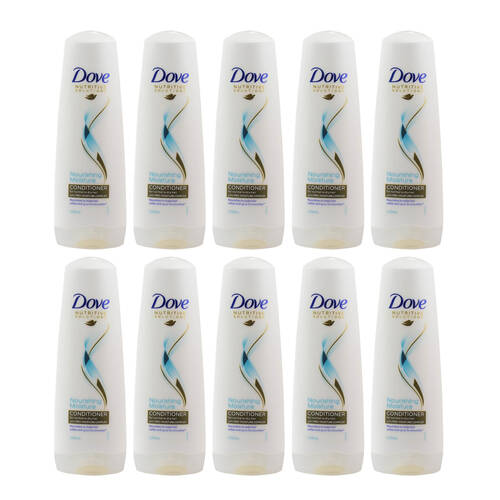 10PK Dove Nourishing Moisture Conditioner 320ml For Normal To Dry Hair