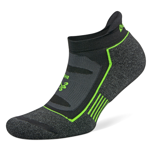 Balega Blister Resist No Show Running Sports Socks Medium Charcoal/Black