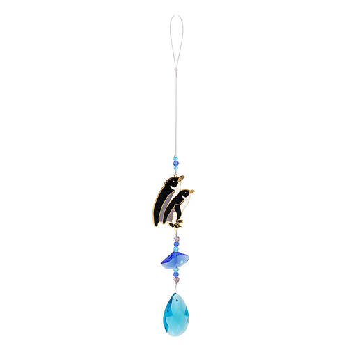 Gibson Gifts Eternity Aussie Sun Catcher Penguin Hanging Decor