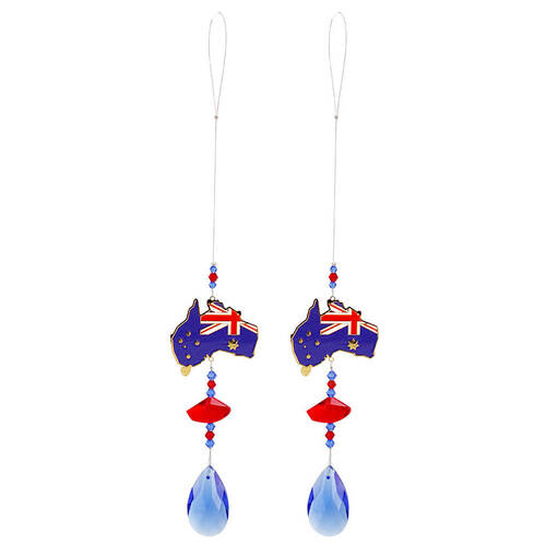 2PK Gibson Gifts Eternity Aussie Sun Catcher Australia Hanging Decor