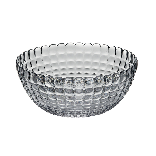 Guzzini Tiffany Plastic 25cm/3L Food Bowl Large Container - Grey