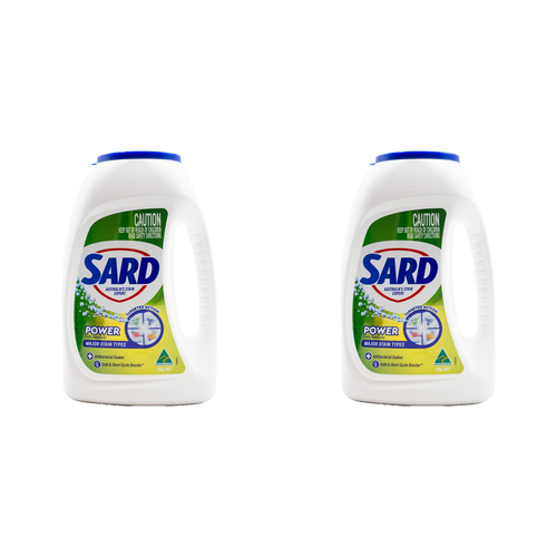2PK Sard Power Stain Remover Laundry Detergent Powder 2kg Eucalyptus