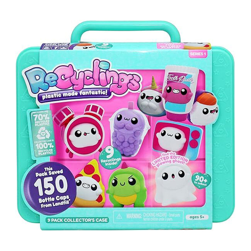 9pc Recyclings Season 1 Figures w/ Collectors Case Assorted 3y+