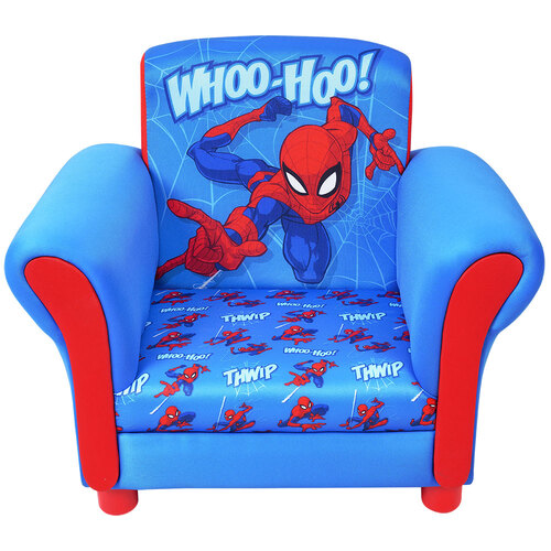 Kids Furniture Upholstered Chair Spiderman - Blue