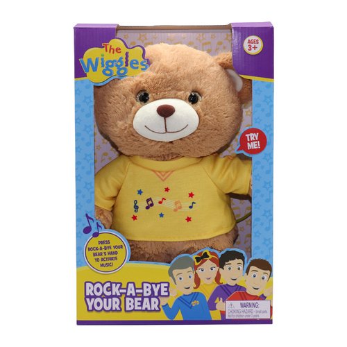 The Wiggles Rock-A-Bye Bear Plush Kids/Childrens Play Toy 3y+