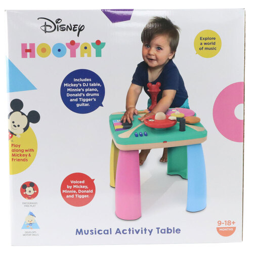 Disney Hooyay Musical Discovery Table Kids/Childrens Toy 9-18M+