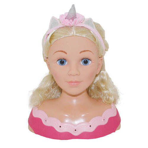 Bambolina Molly Fashion Styling Head w/ Accessories & Hair Dryer Kids Toy 3y+