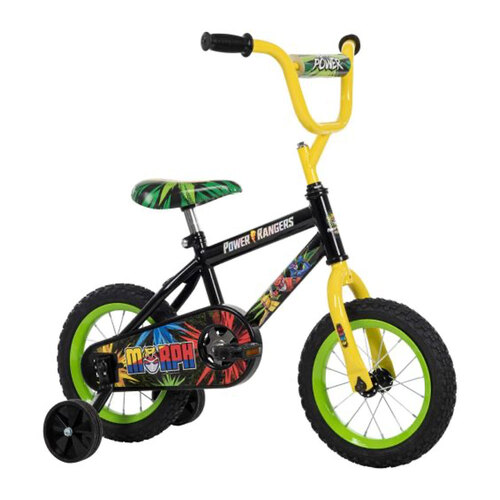 Huffy Power Rangers 30cm Kids Bike w/ Training Wheels 3-5y