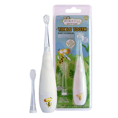 Jack N' Jill Tickle Tooth Sonic Electric Toothbrush Kids 0-6y