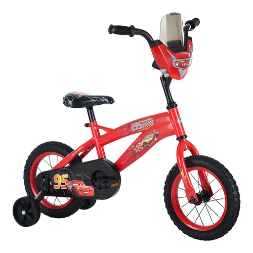 Huffy Disney Cars 12" Kids Bicycle Bike 3-5yr Height 94-109cm - Red