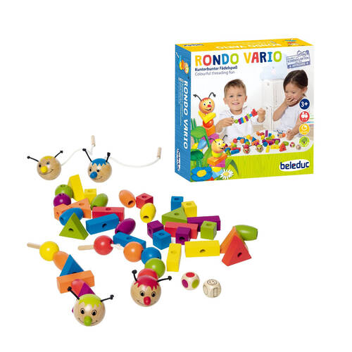 6pc Beleduc Rondo Vario Shape Recognition Educational Toy Kids/Children - 3y+