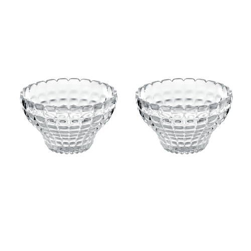 2PK Guzzini Tiffany 12cm 300ml Plastic Serving Cup - Clear