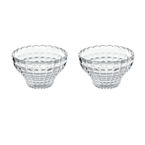 2PK Guzzini Tiffany 12cm 300ml Plastic Serving Cup - Clear