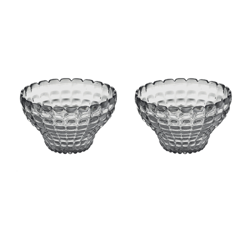 2PK Guzzini Tiffany 12cm 300ml Plastic Serving Cup - Grey