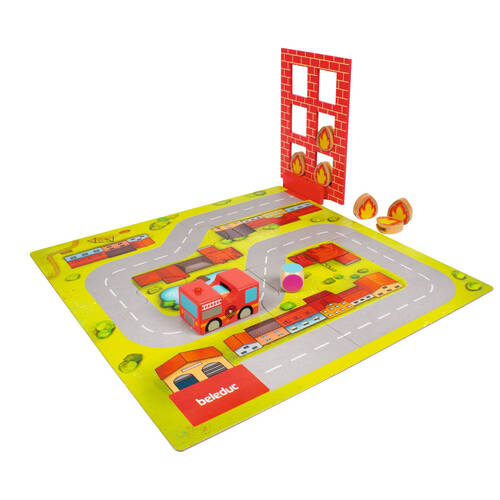 Beleduc Fire Alarm Safety Board Game Educational Toy Kids/Children - 3y+