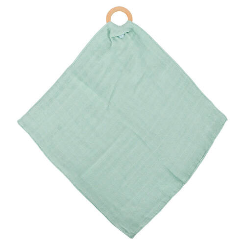 Annabel Trends Muslin Security Blanket 32x32cm - Mint