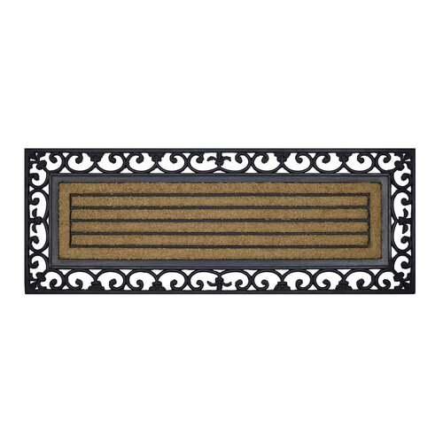 Solemate Rubber Ribbed Wide 45x120cm Outdoor Doormat