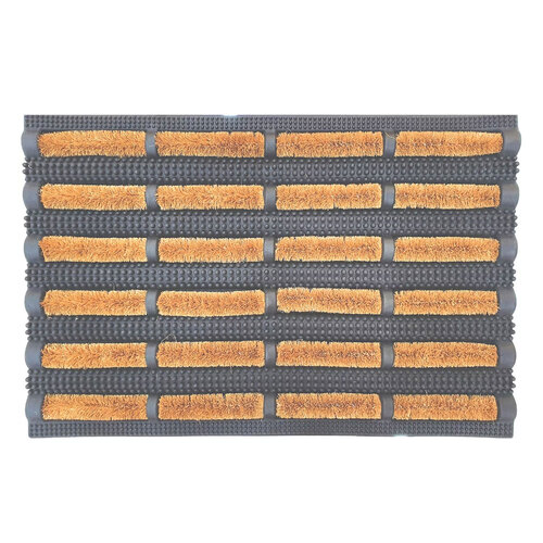 Solemate Rubber Brush Mat 40x60cm Outdoor Doormat