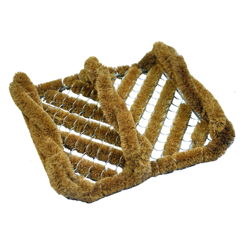 Solemate Rubber Coir & Wire Boot Scraper 30x34cm Outdoor Doormat