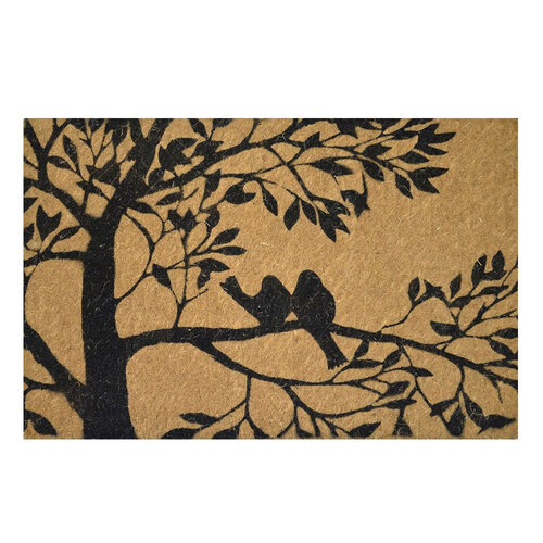 Solemate Premium Bird in Tree 50x80cm Outdoor Doormat